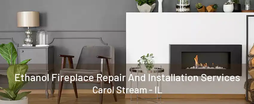 Ethanol Fireplace Repair And Installation Services Carol Stream - IL