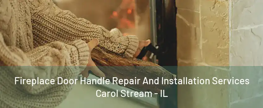 Fireplace Door Handle Repair And Installation Services Carol Stream - IL