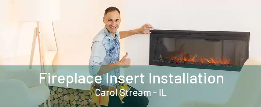 Fireplace Insert Installation Carol Stream - IL